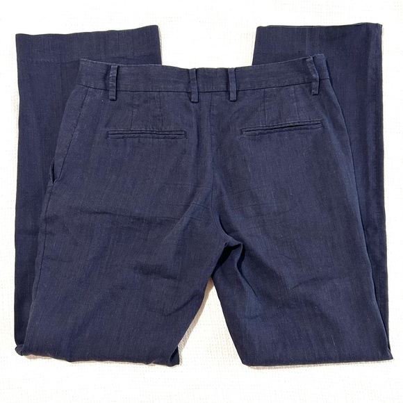 Gap linen navy pant - Picture 3 of 5